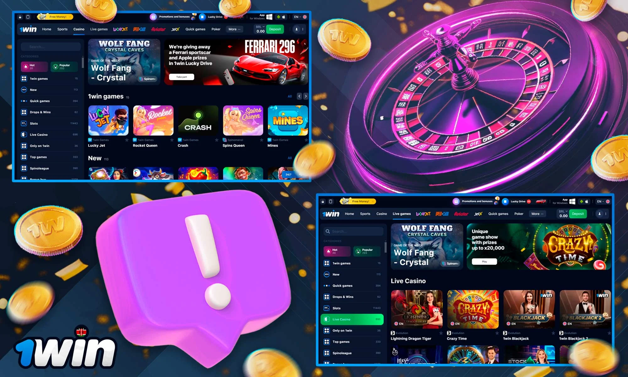 Information about 1Win Casino